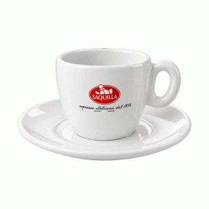 Saquella big Espresso Cup & Saucer